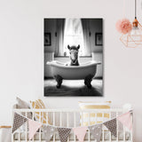 Nursery Baby Horse Bathtub 78 Wall Art