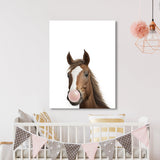 Nursery Baby Horse Bubble Gum 36 Wall Art