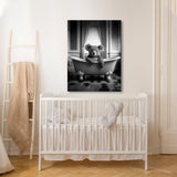 Nursery Baby Koala Bathtub 70 Wall Art