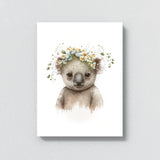 Nursery Baby Koala Boho 121 Wall Art