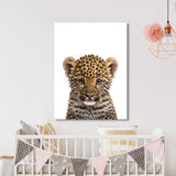 Nursery Baby Leopard Photography 140 Wall Art