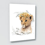Nursery Baby Lion Boho 204 Wall Art