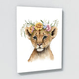 Nursery Baby Lioness Boho 117 Wall Art