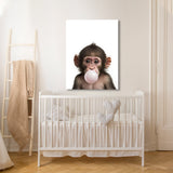 Nursery Baby Monkey Bubble Gum 12 Wall Art