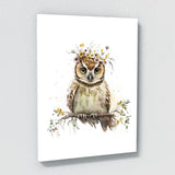 Nursery Baby Owl Boho 99 Wall Art