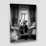 Nursery Baby Panda Bathtub 57 Wall Art