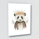 Nursery Baby Panda Boho 106 Wall Art