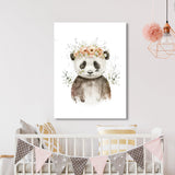 Nursery Baby Panda Boho 106 Wall Art