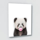 Nursery Baby Panda Bubble Gum 15 Wall Art