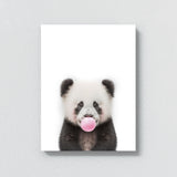 Nursery Baby Panda Bubble Gum 15 Wall Art