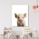 Nursery Baby Pig Photography 142 Wall Art