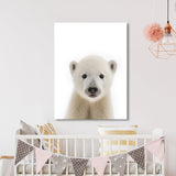 Nursery Baby Polar Bear 145 Wall Art