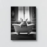 Nursery Baby Rabbit Bathtub 54 Wall Art