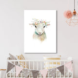 Nursery Baby Sheep Boho 209 Wall Art