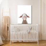 Nursery Baby Sheep Bubble Gum 21 Wall Art