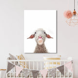 Nursery Baby Sheep Bubble Gum 21 Wall Art