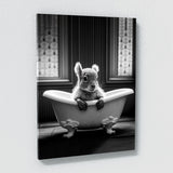 Nursery Baby Squirrel Bathtub 85 Wall Art