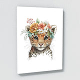 Nursery Baby Tiger Boho 94 Wall Art