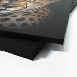 Animal Black Cheetah Head 9 Wall Art