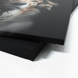 Animal Black Dog Head 94 Wall Art