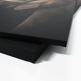 Animal Black Elephant Head 36 Wall Art