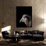 Animal Black Sheep Head 247 Wall Art