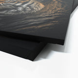 Animal Black Tiger Head 37 Wall Art