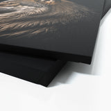 Animal Black Wolf Head 218 Wall Art