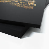 Skull Gold Skull 69 Wall Art