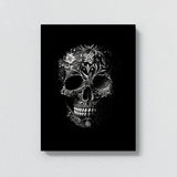 Skull Mexican Sugar Skull Black 52 Wall Art
