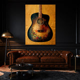 Acoustic Guitar Wall Art