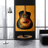 Acoustic Guitar Wall Art