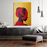 African Woman 10 Wall Art