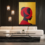 African Woman 10 Wall Art