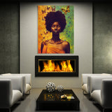 African Woman 16 Wall Art