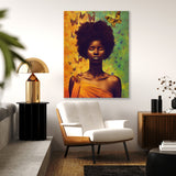 African Woman 16 Wall Art