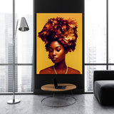 African Woman 2 Wall Art