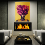African Woman 7 Wall Art