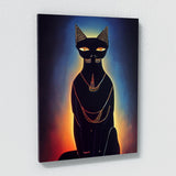 Bastet Egypt Cat Goddess 3 Wall Art