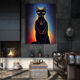 Bastet Egypt Cat Goddess 3 Wall Art