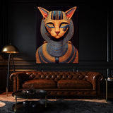 Bastet Egypt Cat Goddess 4 Wall Art