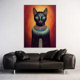 Bastet Egypt Cat Goddess 5 Wall Art
