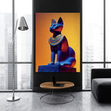 Bastet Egypt Cat Goddess 7 Wall Art