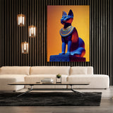 Bastet Egypt Cat Goddess 7 Wall Art