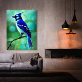 Blue Jay Bird 2 Wall Art