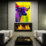 Bull 10 Wall Art