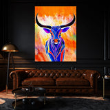 Bull 13 Wall Art