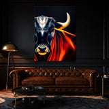 Bull 15 Wall Art