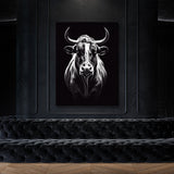 Bull 24 Wall Art