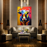 Bull 27 Wall Art
